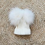 CAPPELLO CON 2 PONPON